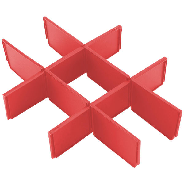 MILWAUKEE PACKOUT Trennwände für Koffer mit 3 Schubladen 