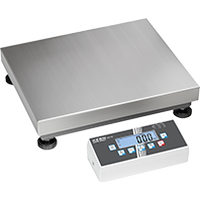 Bilance con piattaforma di pesata e pesapallet