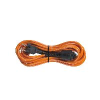 Cable quick-lok, conector macho schuko de seis metros