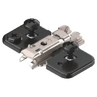blum Clip Montageplatte 174H710ZE 0mm Expando kurz onyxschwarz