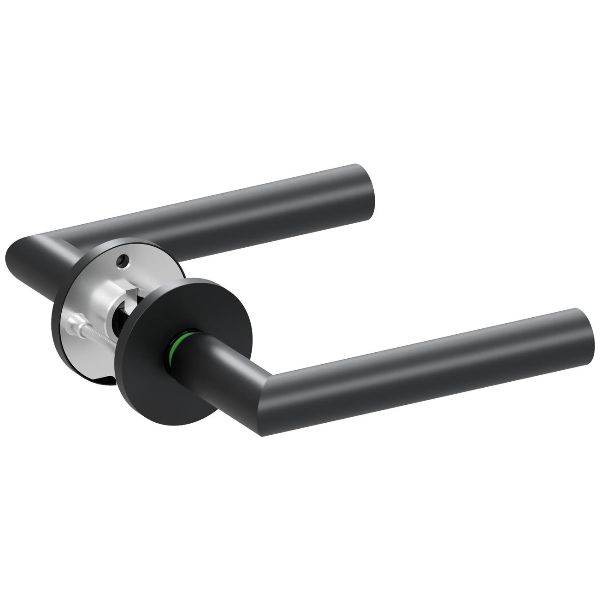 Qolibri smartbloc® 1106 WC Rundrosette Black satin