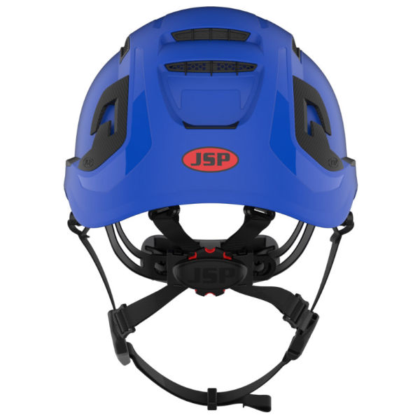 Casque de sécurité EVOALTA BaseWorker crém ventilé blue