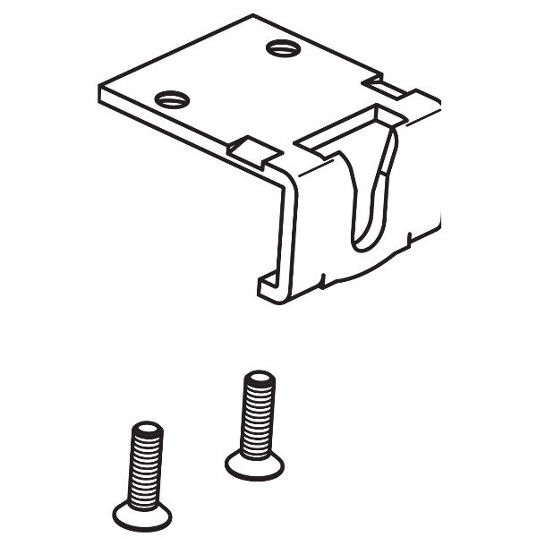 HAUTAU coupling bracket for additional locking 8.3mm