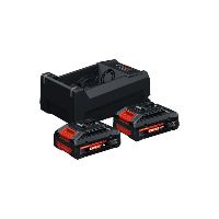 Set baterie/încărcător 2x EXBA18V-40 + GAL 12V/18V-80