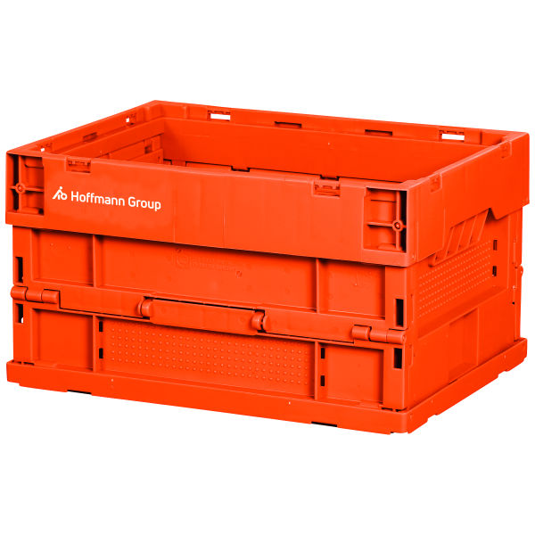 Caja plegable de polipropileno, Volumen: 19l