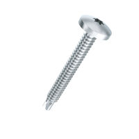 Vis autoforeuse à tête bombée six lobes internes DIN 7504M-acier zingué bleu