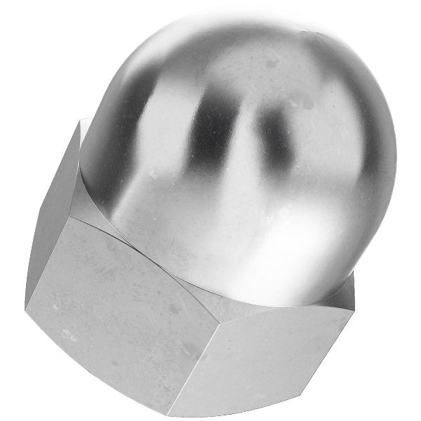 Sechskant-Hutmuttern hohe Form DIN 1587-rostfrei A2