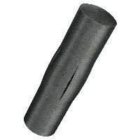 Goupilles cannelées bombées avec encoches courtes ISO 8742-acier blanc