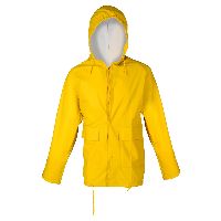 Veste de pluie jaune