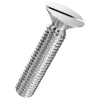 Senkschrauben mit Schlitz DIN 963-rostfrei A2