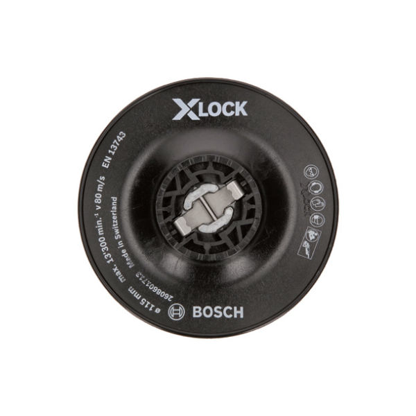 Platorello X-LOCK, 115 mm, duro