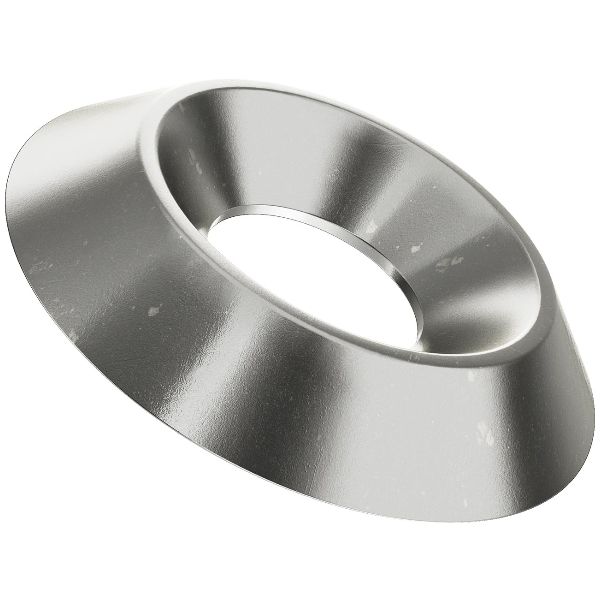 Cuvetten f. Senkschrauben 90° gestanzt Ms vni