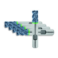 Komplet groboreznih VHM-rezkarjev HOLEX Pro Steel HPC, 5 kosov