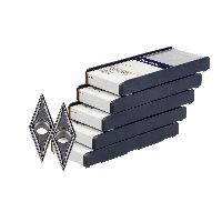 VCMT otočná rezná platnička, stredné obrábanie 50 kus, HB7120-1, Veľkosť: 160408