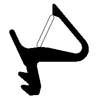 HEBGO Lippendichtung 643 Anschlagluft 6 mm Überschlag 15 mm