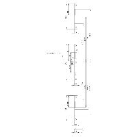 MSL FlipLock Flachschliessblech-Set eckig B-24421.R9333