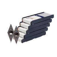 Inserto VCMT per finitura 50 pezzi, HB7130-2, Dimensione: 110304