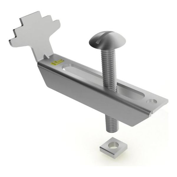 Halteklammer für Gitterroste feuerverzinkt