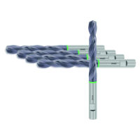 HOLEX Vorteilspack HOLEX Pro Steel VHM-Bohrer Weldon DIN 6535 HB, 5 Stück