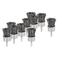 Pack promotionnel 10 brosses pinceaux torsadées, fil d’acier