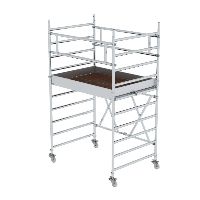 Összecsukható állványzat 1,35 x 1,80 m Platform magassága 1,80 m