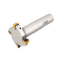 ETS D1.25-.275-W.625-XN06 frese T-SLOT con inserti quadrati XNMU 0603 con 4 taglienti destri e 4 sinistri