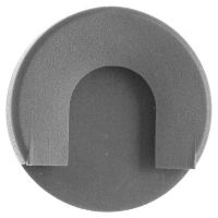 Grey plastic cap for retainer