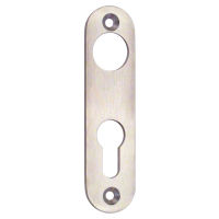 NICKAL Schlüsselrosette 4042/3/SII 120x30x4mm