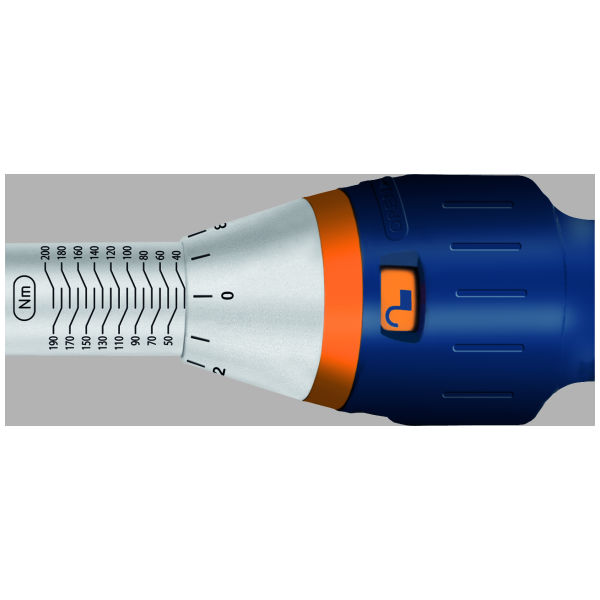 Chiave dinamometrica, apparecchio base senza testa a innesto, Coppia max.: 25Nm