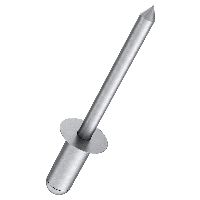 Rivetti a strappo GESIPA, testa svasata, alluminio / acciaio