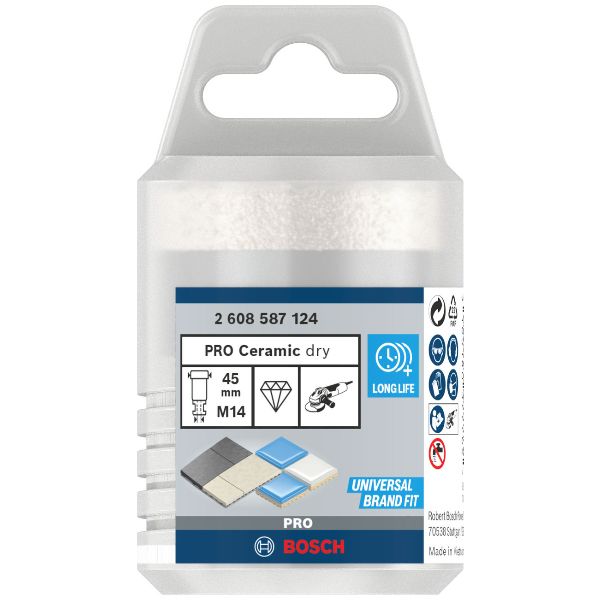 Forets diamantés à sec dry Speed 45