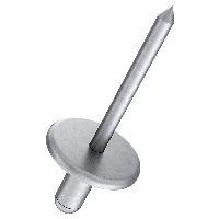 Rivetti a strappo GESIPA testa larga alluminio / acciaio