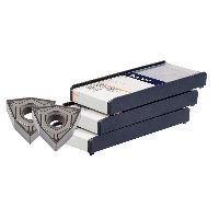 Inserto WNMG per lavorazioni medie 30 pezzi, HB7130-2, Dimensione: 080412