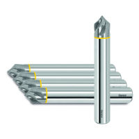 GARANT Vorteilspack VHM-Entgrater spiralisiert 90°, 5 Stück