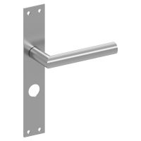 scoop Türdrücker 1106 + Türschild EF27 Edelstahl