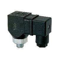 Druckschalter, Wechselkontaktausführung drehbar, Stahl verzinkt, G 1/4, 1-10 bar