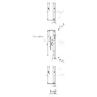 MSL FlipLock Winkelschliessblech-Set gerundet B-24421.R914x