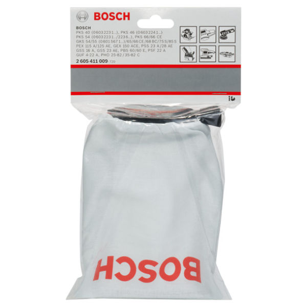 Stofzak voor excentrische schuurmachines, bandschuurmachines, vlakschuurmachines, handcirkelzagen