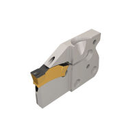 TGPAD 4R-T16-JHP Adaptateurs avec canaux d'arrosage intégrés pour la lubrification haute pression accueillant les plaquettes de tournage et gorges TGMF / TGMP