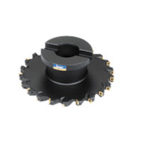 FDN D4.0-0.31-08-R06 3-seitig scheidender Scheibenfräser, Flanschtyp