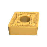 CNMG 120412-GN IC9250 Doppelseitige, negative, rhombische 80°-Wendeschneidplatte für allgemeine Anwendungen