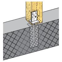 SST PI-Pieds de potaux typ I acier znf R110