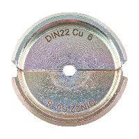 Matriță de sertizare, DIN 22 Cu 6