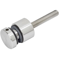 Fissaggio a punto per vetro e sistemi per tettoia