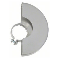 Schutzhaube mit Deckblech, 125 mm