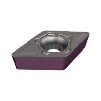 DCMT 11T304-M3M IC6025 Rhombische 55°-Drehwendeschneidplatten mit positivem 7° Freiwinkel positivem Freiwinkel und formschlüssiger Klemmung für die Bearbeitung von rostbeständigem Stahl und Kohlenstoffstahl mit geringem C-Gehalt