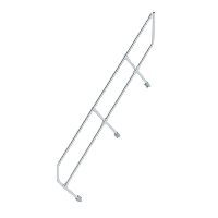 Druhé zábradlí pro schodiště 45° 9 stupňů