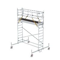 Gördülő állványzat SG 0,75 x 3,0 m alvázgerendákkal Platformmagasság 3,26 m