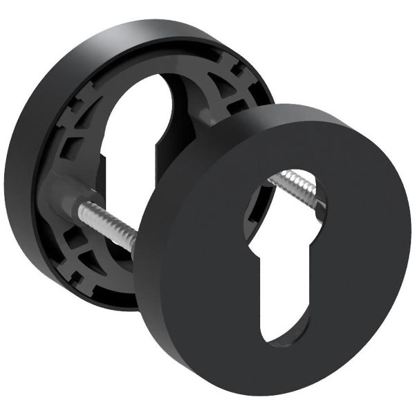 scoop Rosace à clé rond noir 54x9,5 PZ