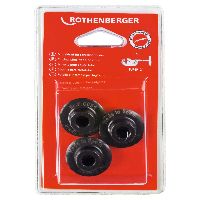 Jeu de 3 molettes 60mm